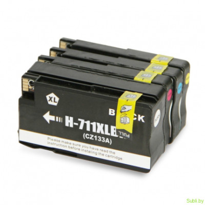 Совместимые картриджи HP711. 