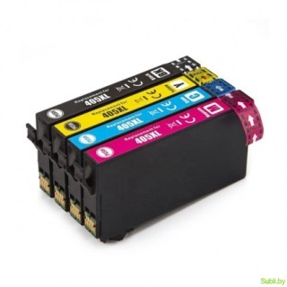 Совместимый картридж Ninestar 405XL (Pigment) для EPSON WF-3820 WF-3825 WF-4820 WF-4825 WF-4830 WF-7840 WF-7830 WF-7835, 24/18,4 мл. 