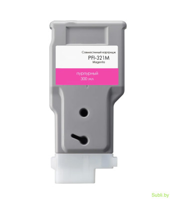 Совместимый картридж Ninestar для Canon imagePROGRAF TM-250/350/355 (PFI-321), 300 мл (Magenta)