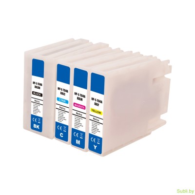 Совместимый картридж T04A1-T04A4 Ninestar для Epson WorkForce PRO WF-C8690/C8190 (C13T04A140-C13T04A440), 230/85 мл