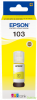 Оригинальные чернила EPSON 103 для L 1110, L3100, L3101, L3110, L3150, L3156, L3160, L3151, L5190, 65 мл. (T00S)