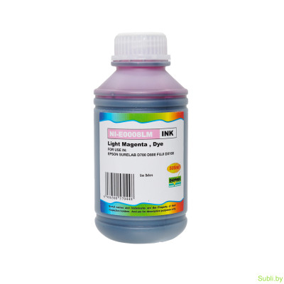 Чернила Ninestar для Epson SureLab SL-D700, SL-D800 (совместимы с T7821-T7826, T43U1-T43U6), 500 мл