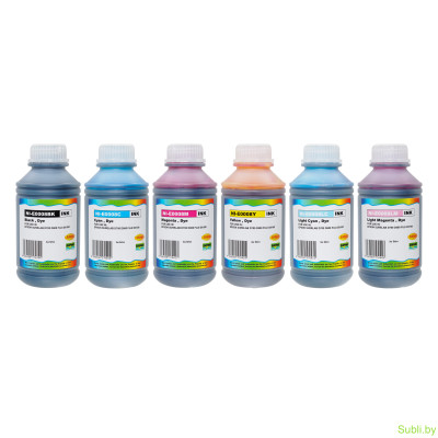 Чернила Ninestar для Epson SureLab SL-D700, SL-D800 (совместимы с T7821-T7826, T43U1-T43U6), 500 мл