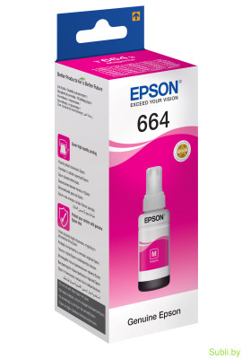 Чернила для Epson T664. Оригинальные.