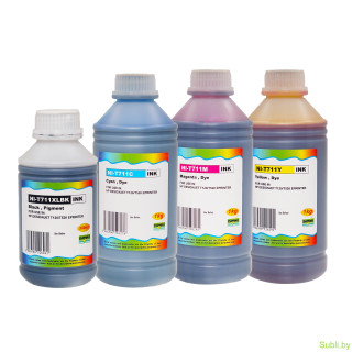 Чернила совместимые Ninestar для картриджей HP 711 (T120, T520) - 500 мл/1 литр
