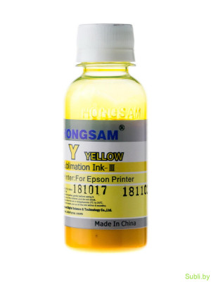 Сублимационные чернила HONGSAM SUBLIMATION INK-III DK - 100 гр