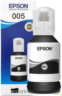 Оригинальные чернила EPSON 005 (C13T03Q100) для M1100, M1120, M2140, M2170 120 мл, черные [PMM]