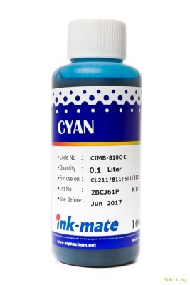 Чернила для Canon Ink-Mate CIM810C (синий) 100 мл