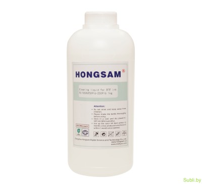Промывочная жидкость для DTF (ДТФ) чернил от Hongsam "Cleaning liquid for DTF ink", 1 л.