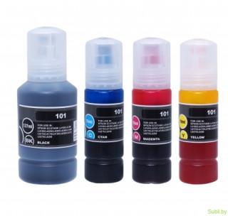 Чернила совместимые Ninestar (Epson 101) для EPSON L4150, L4160, L4260, L6160, L6170, L6190, L6270, L6290 - 127/70 мл. 