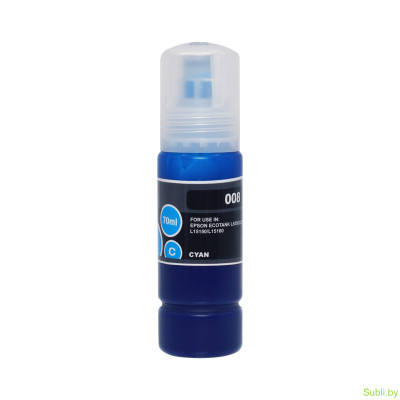 Чернила совместимые Ninestar (Epson 008) для Epson Ecotank L15150, L11160, L15160, L6490, L6550 - 127/70 мл