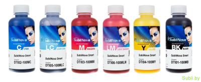 Сублимационные чернила InkTec SubliNova Smart DTI-100