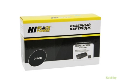 Картридж HP LJ P2015/1320/3390/3392 (Hi-Black) Q5949X/Q7553X унив. 7K