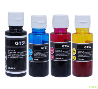 Чернила совместимые Ninestar (HP GT51/GT52, GT53/GT52) для HP GT 5810, 5820.