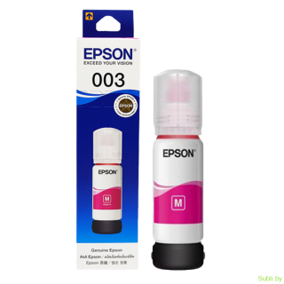 Оригинальные чернила EPSON 003 для L3110, L3100, L3101, L3150, L3151, L3152, L3156, L3210, L3215, L3216, L3256, L3250