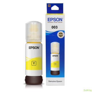 Оригинальные чернила EPSON 003 для L3110, L3100, L3101, L3150, L3151, L3152, L3156, L3210, L3215, L3216, L3256, L3250