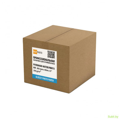Рулонная фотобумага Easyphoto (203(8') × 65 м × 3"), 255 г/м² для моделей принтеров D700, DX100